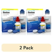 (2 pack) Boston ADVANCE Formula Contact Lens Solution Travel Pack – Complete Contact Lens Cleaning and Care Kit for Rigid Gas Permeable Lenses – from Bausch + Lomb