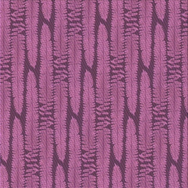 Ahgly Company Tapis d'Intérieur Lavable en Machine Carré Transitionnel Rose Foncé, 6 Pieds Carré