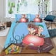 thumbnail image 2 of Phineas y Ferb Conjunto de sábanas temático, trío de piezas, cómodo y amigable con la piel, diseño único, regalo de decoración para el hogar para familiares, amigos y fans,140cm *210cm, 2 of 6