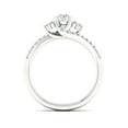thumbnail image 3 of Imperial 1/2Ct TDW Diamond 14k White Gold Bypass Engagement Ring (H-I, I2), 3 of 4