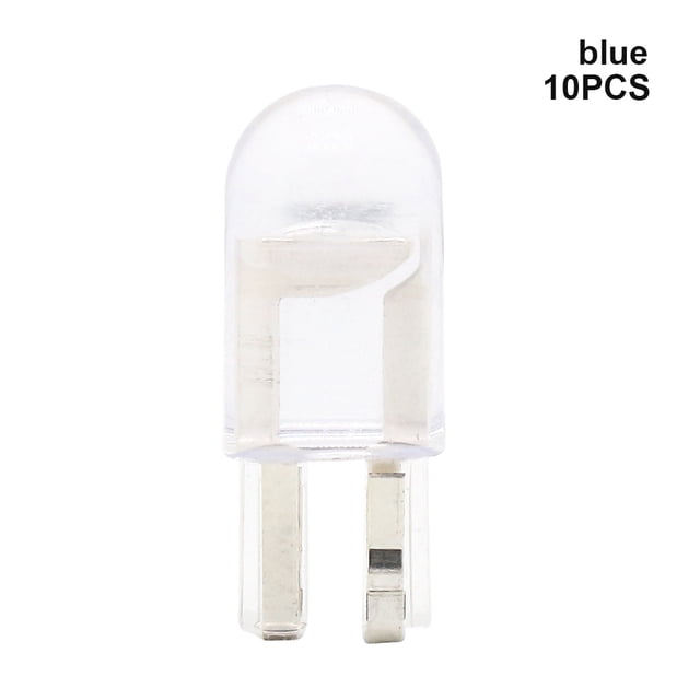 Kenally 10 Uds T10 168 192 2825 COB LED coche cuña estacionamiento luz lateral puerta bombilla instrumento lámpara Auto matrícula luces Bombillas para automóviles azul 10 piezas Kenally VI000621-10