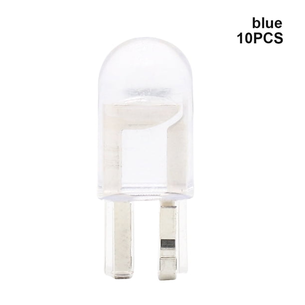Kenally 10 Uds T10 168 192 2825 COB LED coche cuña estacionamiento luz lateral puerta bombilla instrumento lámpara Auto matrícula luces Bombillas para automóviles azul 10 piezas Kenally VI000621-10