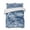 Navy Blue White, variant on Quilts Full Size, Navy Blue Coastal Soft Comforter Bedding Set for Bed, Summer Beach Ocean Coral Starfish Lightweight Quilted Bedspread with Pillow Cover(2 Pieces) for All Season, 78x90 Inch
