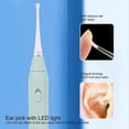 thumbnail image 3 of Kit de pincettes pour retirer le cérumen des enfants, rechargeable par USB, outils de nettoyage lumineux pour les oreilles, 3 of 4