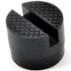 thumbnail image 2 of Rubber car jack protector, frame protection adapter, black, 2 of 5