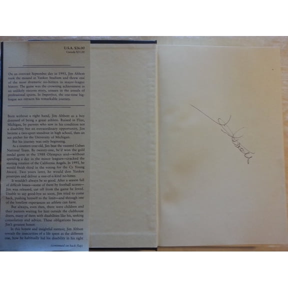 Pre-Owned Imperfect : An Improbable Life (Hardcover) 9780345523259