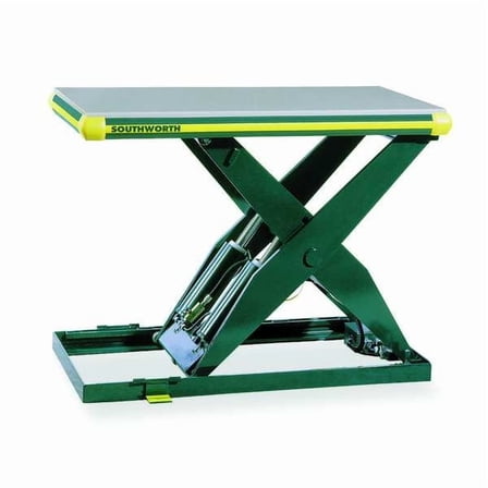 Scissor Lift Table, 2000 lb. Cap, 115V, 48"W, 48"L