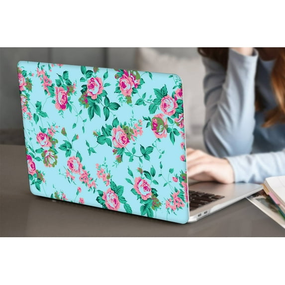 KSK KAISHEK Hard Case Compatible with 2010 - 2017 Rel. Old Version MacBook Air 13 inchs with Not Retina Display No USB-C Model: A1466 A1369 Flowers 368