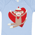 thumbnail image 4 of Inktastic Hug Sock Monkey Boys or Girls Baby Bodysuit, 4 of 5