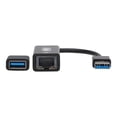 thumbnail image 2 of TRIPP USB-C USB-A TO RJ45 GIGABIT ETHERNET NETWORK ADAPTER 2XM/F USB 3.2 GEN 1 B, 2 of 14
