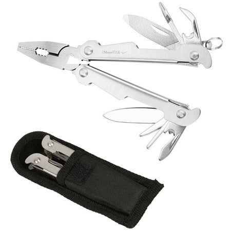 iMounTEK Stainless Steel 13 IN 1 Multitool Utility (Best Small Multi Tool)