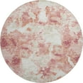 thumbnail image 2 of Addison Rugs Mayfield Washable Transitional Soft Abstract Pink Round Rug, 8' x 8', 2 of 5
