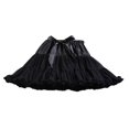 thumbnail image 1 of Womens Multi-Layered Solid Pleated Tulle Tutu Puffy Party Club Cosplay Mini Skirt, 1 of 4