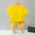 thumbnail image 3 of Xudanell Toddler Boy Summer Clothes Cartoon Graphic Print Toddler Suit Baby Boy Clothes, 3 of 8