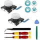 thumbnail image 1 of 2-Pack Replacement Joystick Analog Thumbstick Part for Switch Lite Joy-Con Controller - with Repair, 1 of 5