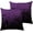 Purple Halloween, variant on 2PCS Throw Pillow Covers, Decorative Thanksgiving Halloween Christmas Pillow Covers 18x18, Soft Cushion Pillow Cases for Sofa Couch Bed Livingroom Bedroom Chair Office Home Farmhouse Decor, No Insert