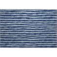 thumbnail image 2 of Addison Rugs Mayfield Washable Transitional Stripes Navy Rectangle Rug, 1'8" x 2'6", 2 of 5
