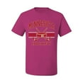thumbnail image 2 of Wild Bobby City of Minnesota Hockey Fantasy Fan Sports Men's T-Shirt, Fuschia, X-Large, 2 of 5