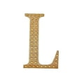 thumbnail image 6 of Efavormart 8" Letter L Gold Self-Adhesive Rhinestone Number Stickers for DIY Crafts, Handicraft Art, Graduation Cap Decorations Birthday Party, Wedding Alpha-Numeric stickers, 6 of 10