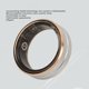 thumbnail image 4 of Smart Health Ring Fitness Tracker, Monitoreo Deportivo De Acero Inoxidable Cerámico, Control De Cámara, IP68 A Prueba De Agua, Aplicación Paray, 4 of 7