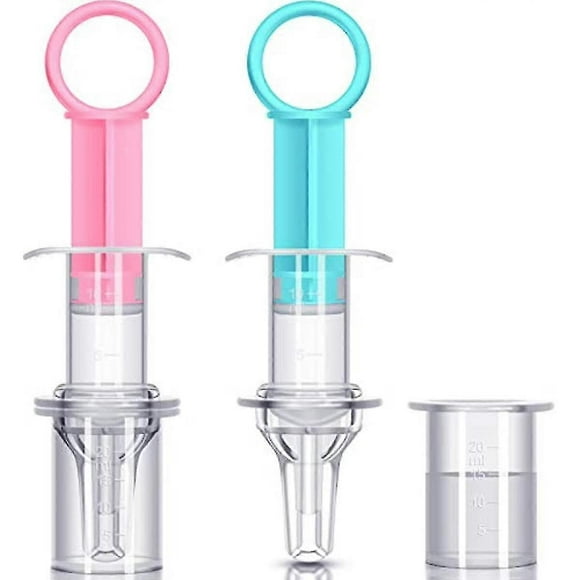 2 Pieces Syrin Er Dispenser With Pacifier Suitable For Infants ( And )
