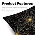 thumbnail image 2 of Spider Web Luxurious Velvet Decorative Pillows Covers - Set of 2 Throw Pillow Covers for Chair, Unique Patterns, 16x16, 18x18, 20x20 Inches for Any Occasion, 2 of 6