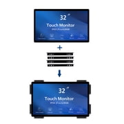 GreenTouch 32 inch 10 Points PCAP Open Frame Touch Screen LCD Display Monitor HDMI+VGA+DVI Video Port