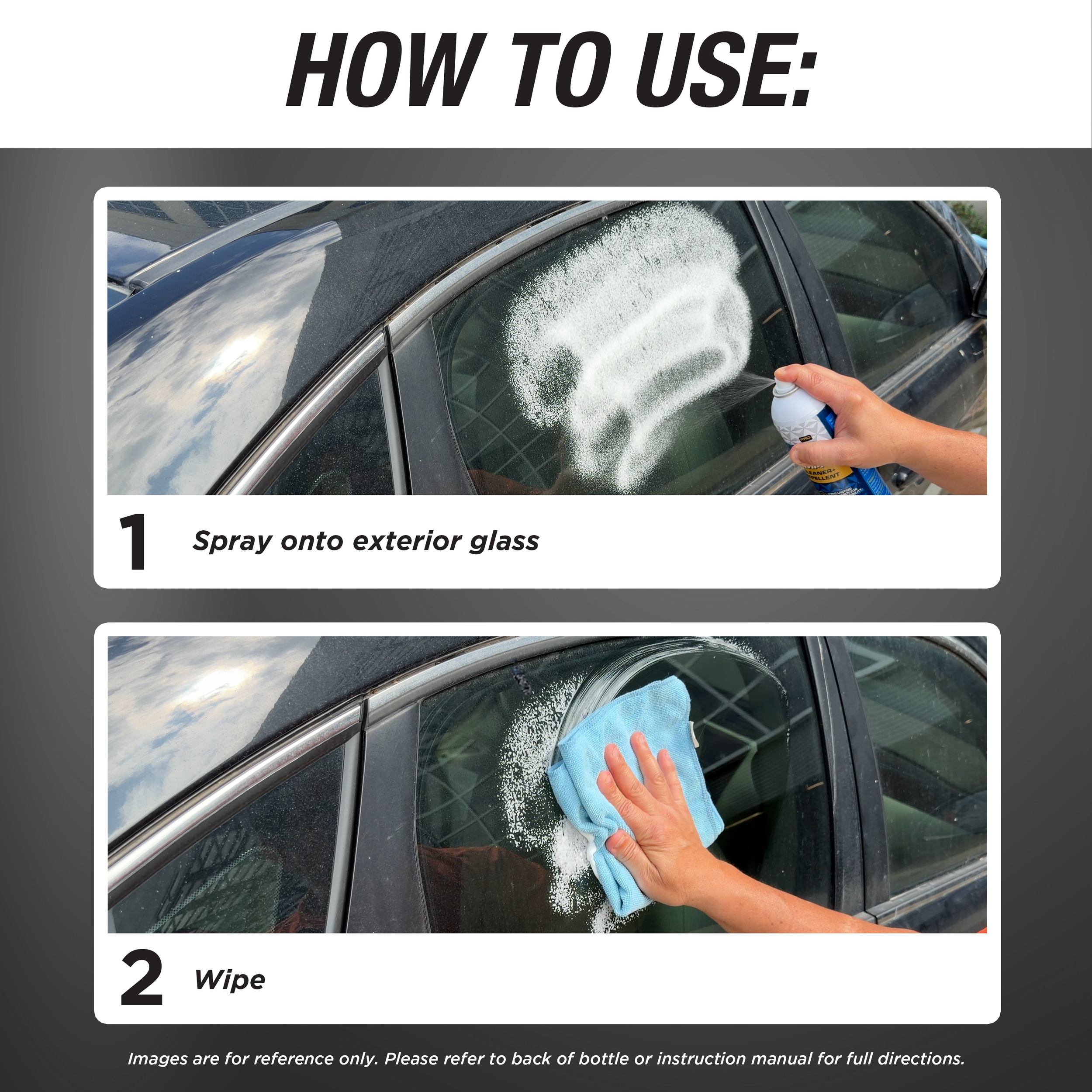 Rain-X Pro Cerami X Glass Cleaner and Water Repellent, 18 oz photo 3