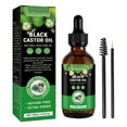 thumbnail image 1 of Aceite de ricino negro de 60 ml, aceite de masaje hidratante no graso para pestañas y cejas, 1 of 9