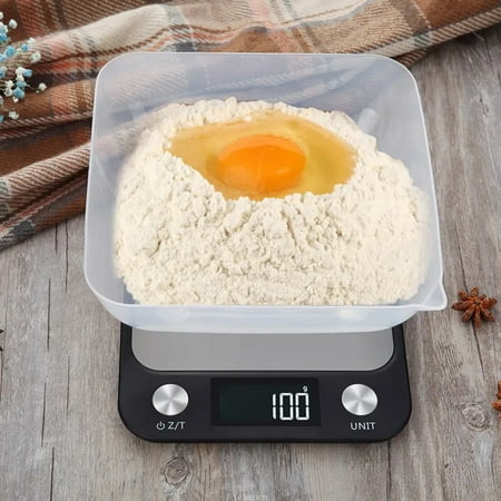 

DJNIRUI High-Quality Accurate Stainless Steel Kitchen Scale with Large 15kg/1g Capacity - Perfect for Precise Baking and Cooking Needs. Expertly Crafted for Weighing a Variety of Ingredie