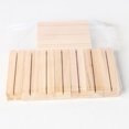 thumbnail image 2 of Injueey Paquete de 10 soportes para fotos, soporte para tarjetas de madera, tarjetas de visita, soportes para números de mesa, decoraciones de Decoración del hogar, 2 of 6