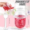 300 Pack Clear Plastic Dessert Cups with Lids and Spoons Perfect for