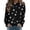 Black, variant on No Boundarie Women's Crew Neck Long sleeve Pullover Tops,Womens Star Graphic Sweatshirt,Ladies' Printed Cozy Blouse,White,Size XXL