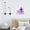 Purple, variant on VWAQ Faith is Essential Inspirational Wall Decal Religious Home Decor