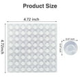 thumbnail image 2 of 640 Counts Cabinet Door Bumpers, Clear Self Adhesive Cabinet Bumpers Quiet, Sound Dampening Circular Cabinet Bumper Dots, Soft Silicone Bumpers for Drawers, Doors, Table Tops, 2 of 6