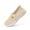 Beige, variant on Women's Barefoot Mary Jane Flats Wide Toe Box Zero Drop Sole Lightweight Soft Breathable Slip On Washable Knitted Fabric Office Work