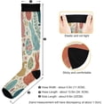 thumbnail image 3 of Cute Easter Bunny Compression Socks for Women&Men Circulation-Best Support for Nurses, Running, Athletic-1 Pairs Gift, 3 of 7