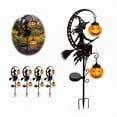 thumbnail image 5 of LED Solar Witch Moon Garden Stake Light, Warm Glow Hanging Jack-o'-Lantern Pumpkin Lights, Weatherproof Outdoor Lamp For Halloween Lawn Sidewalk Backyard Fall Decor, 5 of 9