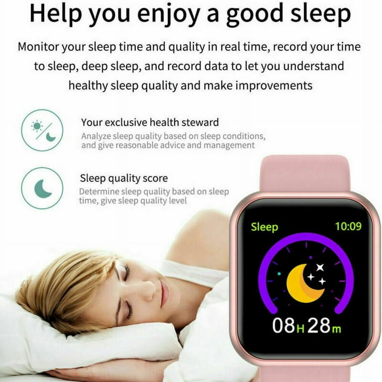 Smart Watch Bluetooth Calling (Answer/Make Call) 42mm Touch Screen for Men Women, 100 Sports Modes Fitness Tracker with Heart Rate Monitor Blood