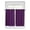 Purple, variant on Tier Curtains 45 Inches Long, Pure Dark Purple Window Treatment Curtain Drapes, Simple Solid Color Small Curtain Drapes for Bathroom Laundry Room, 27.5"x45", 2 Panels