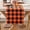Orange Black, variant on Plaid Fall Thanksgiving Table Runner, Autumn Holiday Yellow Table Runners, Harvest Decorations Farmhouse Home Kitchen Dining Party Decor