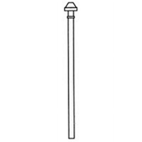 Plumb Pak PP70-7 Poly Lavatory Supply Tube - 30 In.--This toilet supply tube has pex 3/8 in. Outside diameter. Length - 30 in. Item weight - 0.16 lbs.