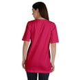 thumbnail image 3 of Inkmeso T-Shirt Basique en Coton à Col Rond pour Femmes Coupe Ample Décontractée Long pour Entraînement, 3 of 8