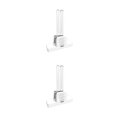 thumbnail image 2 of Decodeary USB Cable Tabletop Controller Charging Dock Charger Station Cradle Video Game Console Holder Gamer Gifts Electronics White 2Set, 2 of 6