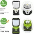 thumbnail image 6 of Lepro 2-Pack Camping Lanterns, 1000 Lumen Tent Lights Battery Powered, 4 Dimmable Light Modes,Emergency Lantern and Flashlight for Power Outage, Emergency, Hiking, Fishing, Tents, 6 of 13