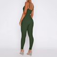 thumbnail image 4 of PEASKJP Firm Control Shapewear for Women Deep V Neck Sleeveless V Backless Going Out Tank Bodysuits Tops, AG S, 4 of 5