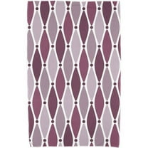 Simply Daisy 30" x 60" Wavy Geometric Print Beach Towel