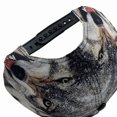 thumbnail image 4 of Gorra de béisbol de poliéster Street Hip-Hop, sombreros lisos con Wolf P, 4 of 4