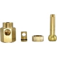 thumbnail image 3 of GFDYREE Brass Multi Direction Comet Female Thread Water Fountain Nozzle Spray Sprinkler Head (Brass, G1), 3 of 5