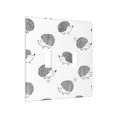 thumbnail image 2 of PAYOHTO Toggle Light Switch Wall Plate Cute Hedgehogs Double Switch Cover Standard Size 2-Gang 4.50" x 4.5" Unbreakable Polycarbonate Thermoplastic, 2 of 6